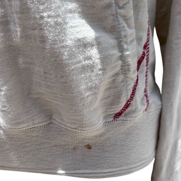 Premium 51 Red Thread Series Hooded Sweatshirt Women's Medium Cream FL Miami - Picture 13 of 16